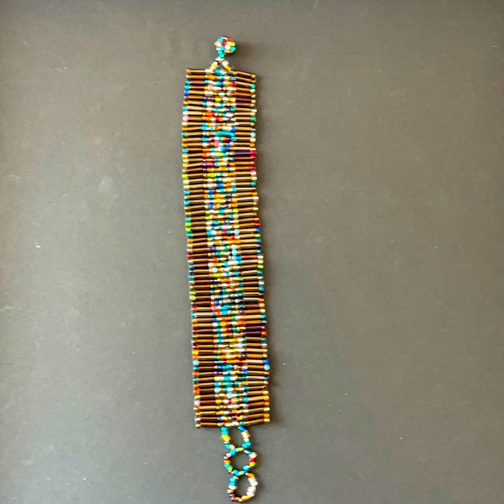 Beaded bracelet by Olivia jewelry from France.